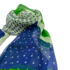 Dotted Whimsy Silk Chiffon Pario Everyday Hues Stole